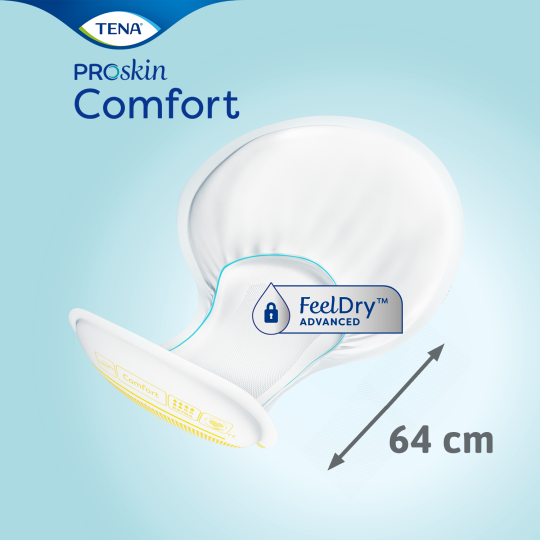 TENA Comfort Extra | Large shaped incontinence pad 1