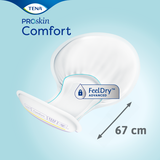 TENA Comfort Maxi | Large shaped incontinence pad 1