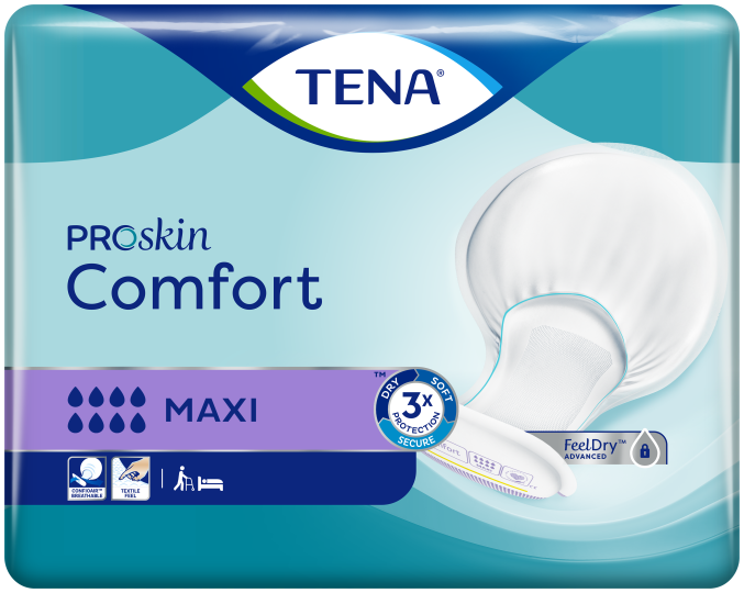 TENA Comfort Maxi | Large shaped incontinence pad 6