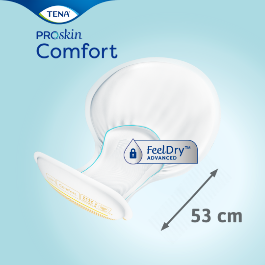 TENA Comfort Normal | Large shaped incontinence pad 1
