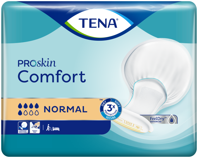 TENA Comfort Normal | Large shaped incontinence pad 6