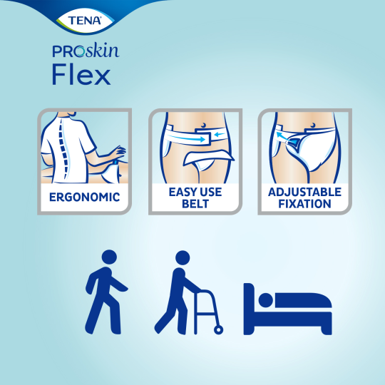 TENA Flex Super | Belted incontinence briefs 3