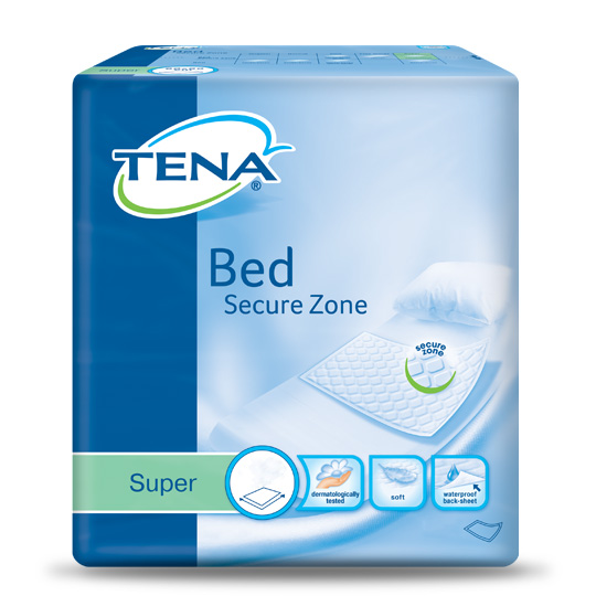 TENA Incontinence Bed Sheets - Secure Zone Super