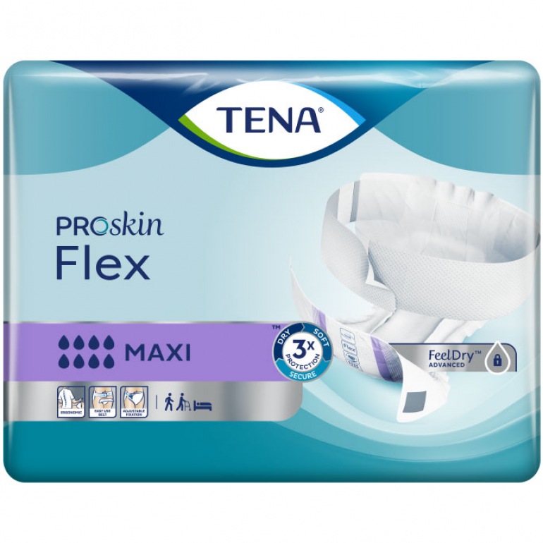 TENA Flex Belted Briefs - Maxi